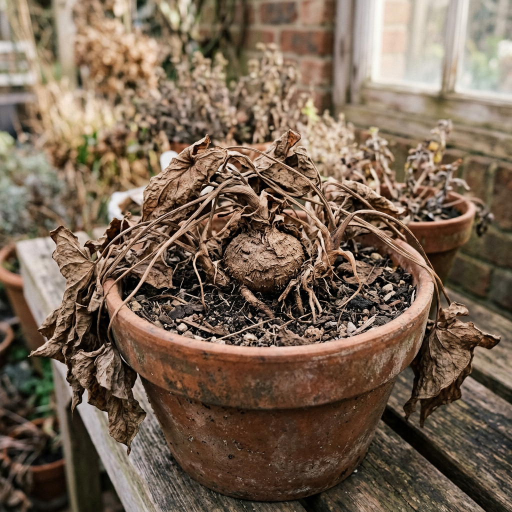 Caladium Dormancy Explained: Why Your Plant Looks Dead (But Isn’t)